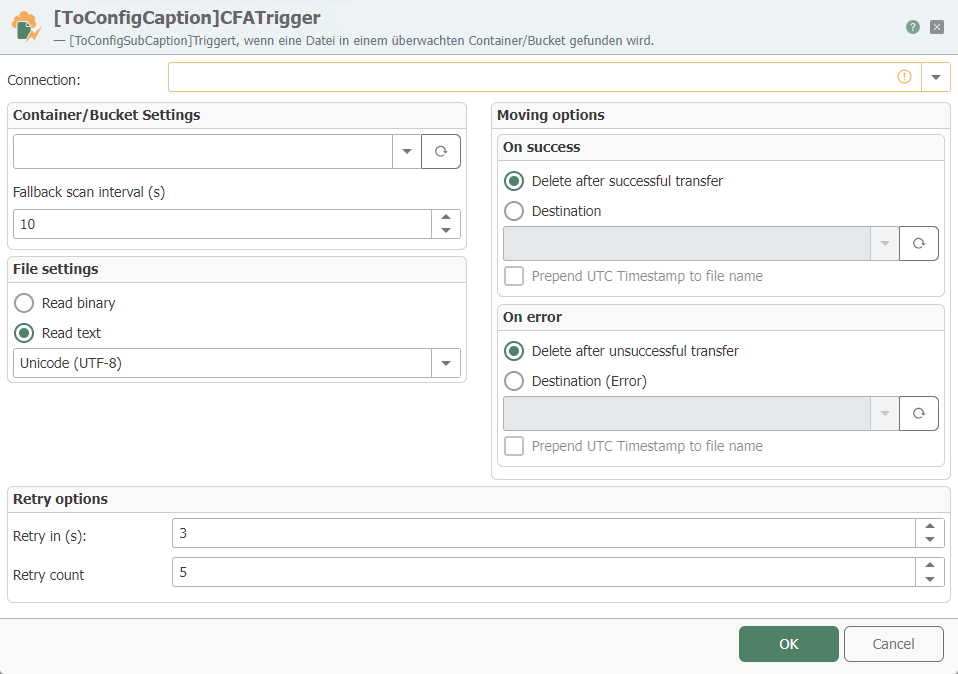 Cloud File Access Trigger