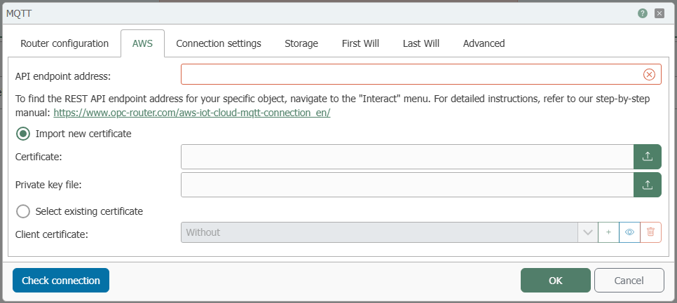 MQTT – Tab AWS