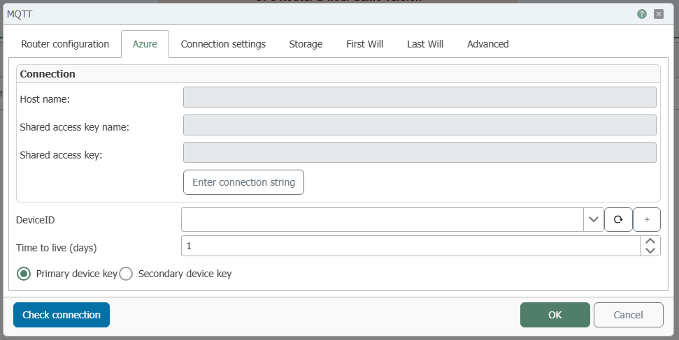 MQTT – Tab Azure