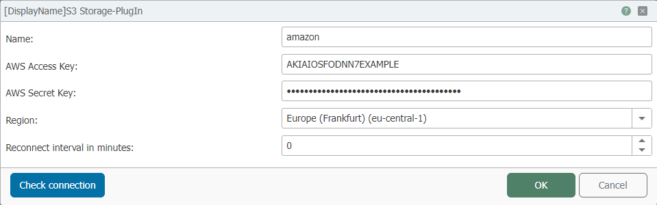 S3 Storage-PlugIn