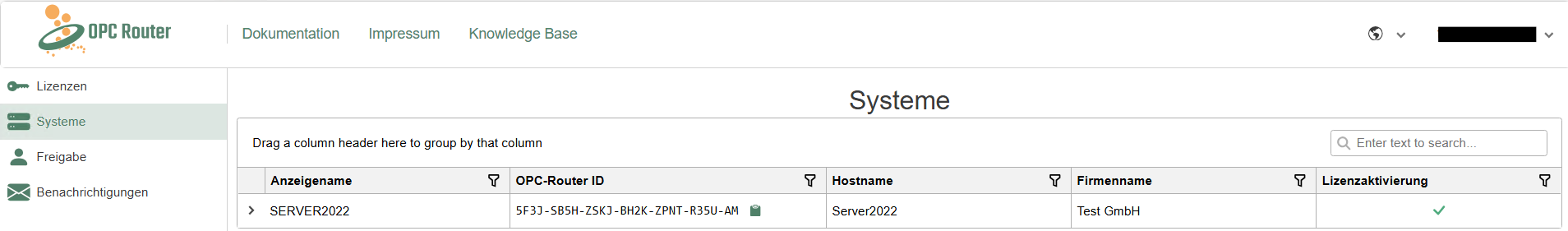 Systemübersicht
