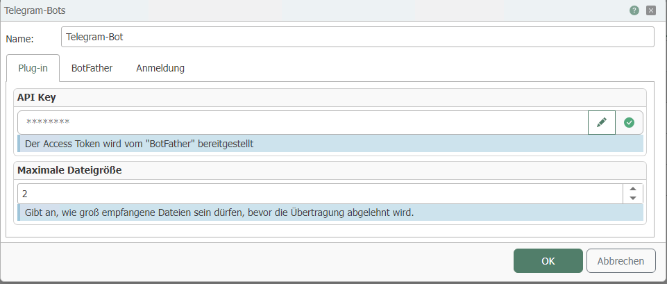Telegram-Plug-in